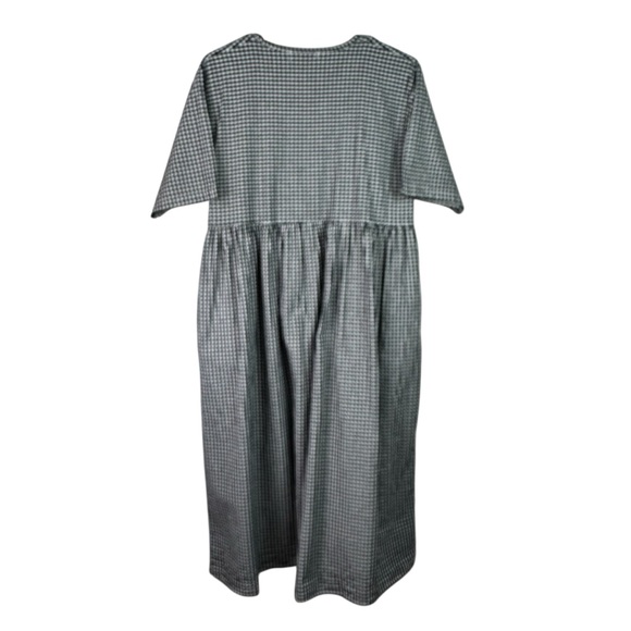 Olive Clothing Faye Ribbon Dress Cotton Gingham Ties UK - Picture 7 of 13